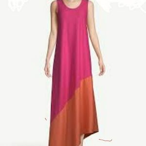 Chicos Coloblock Maxi Dress